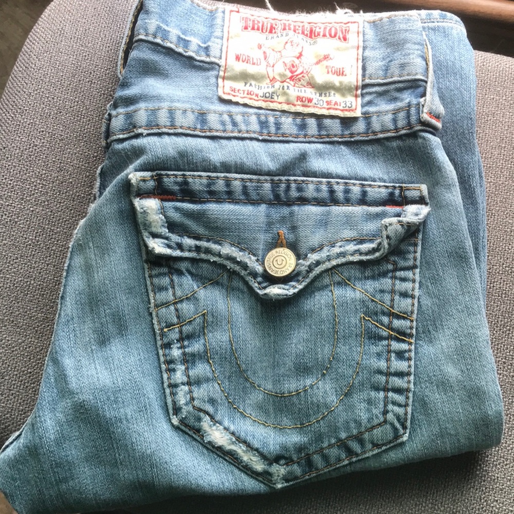 K True religion Joey wide legs